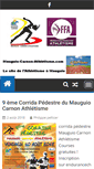 Mobile Screenshot of mauguio-carnon-athletisme.com